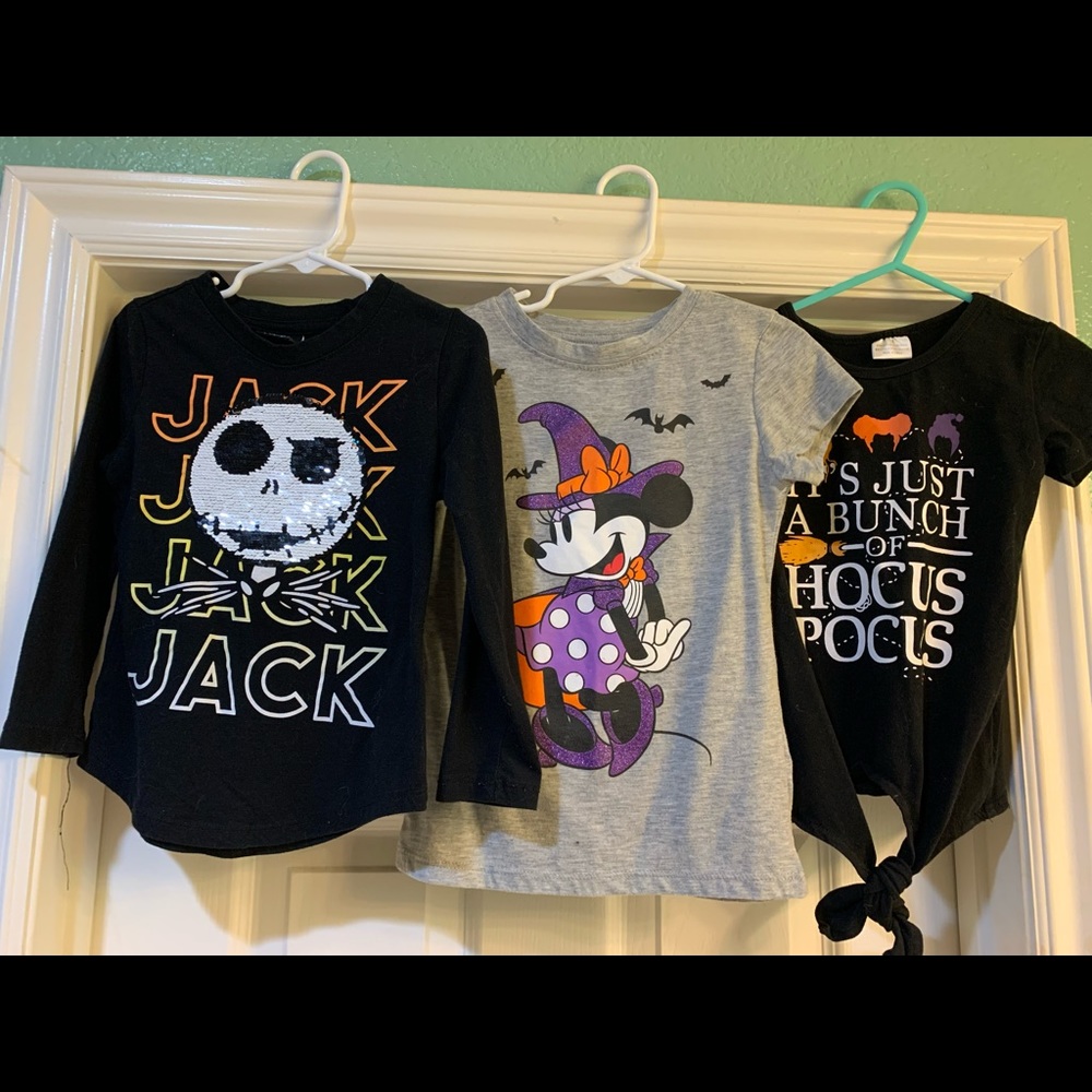 3 Halloween shirts